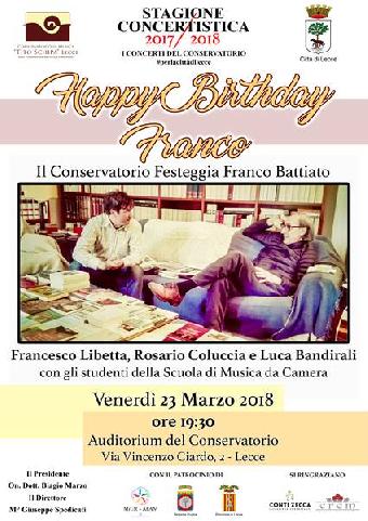 Happy Birthday Franco