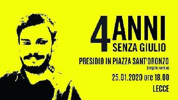 In piazza per Giulio Regeni