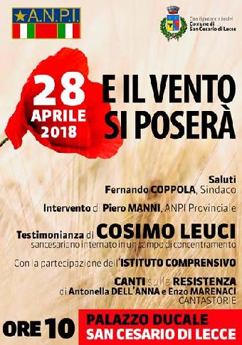 E il vento si poserà