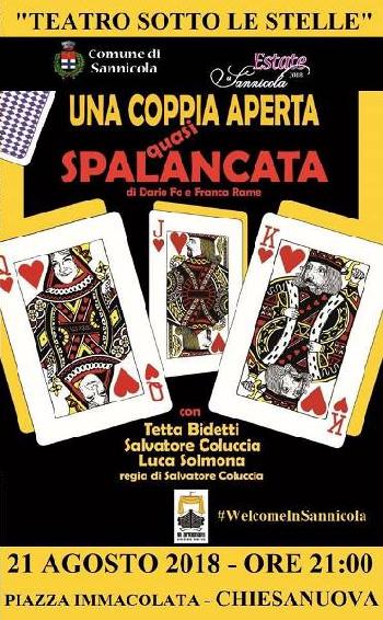 Una coppia aperta quasi spalancata