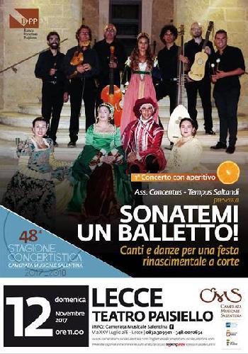 Sonatemi un balletto