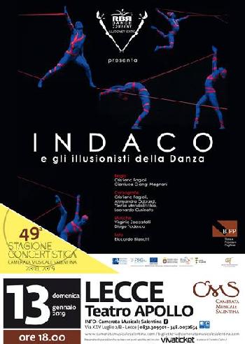 Indaco e gli illusionisti della danza