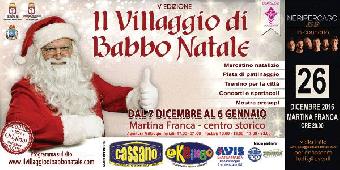 Apre il Villaggio di Babbo Natale