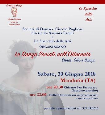 Le danze sociali nell’Ottocento